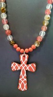 Melon Pink Cross